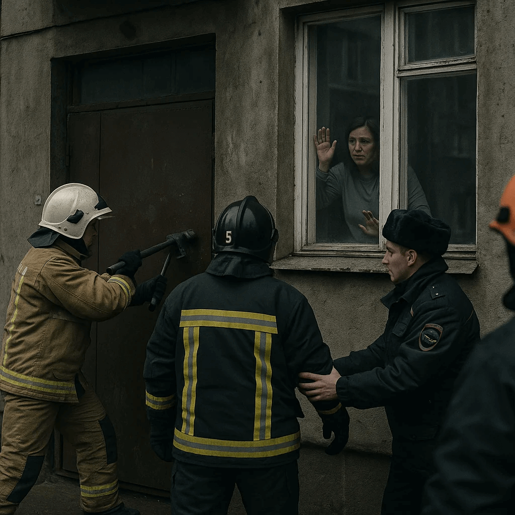 Russian Conversation –Emergency Call for Trapped or Locked-in Situation